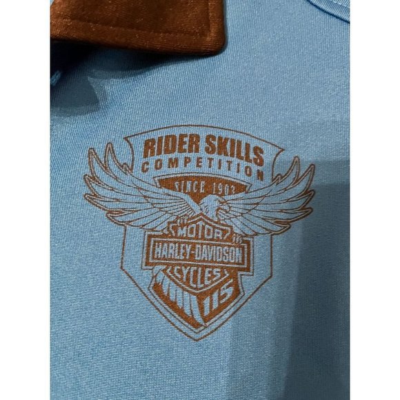 Harley-davidson Man's Polo 115th Shirt - Picture 2 of 4
